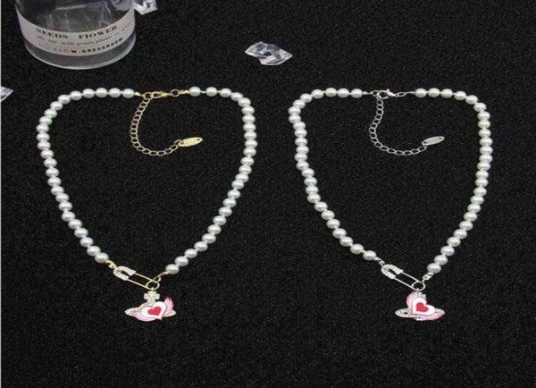 

2021 new flash diamond satellite pearl crystal necklace fashion wild niche clavicle chain204p8186567, Silver