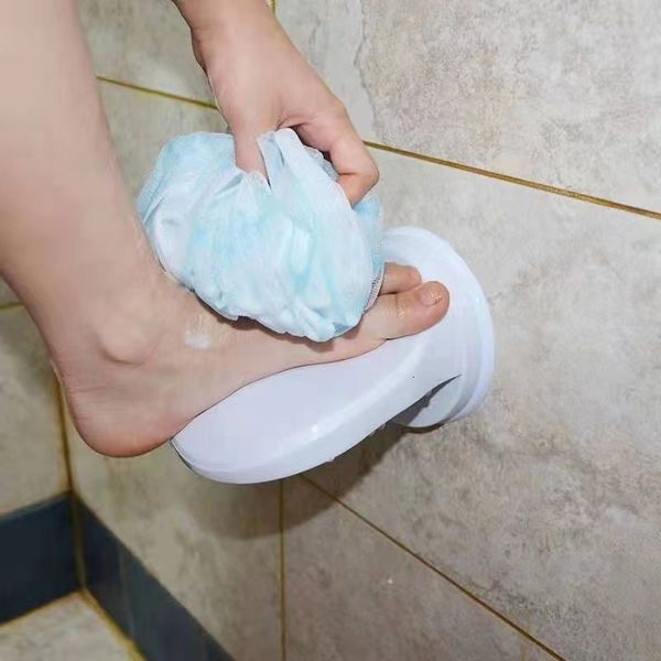 

bath mats bathroom shower foot rest shaving leg step aid grip holder pedal step suction cup non slip foot pedal wash feet 230530