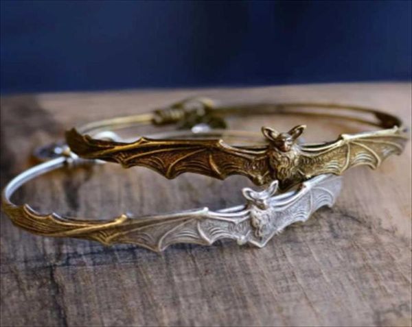 

charm bracelets vampire bat bracelet halloween jewelry gothic jewelry8106172, Golden;silver