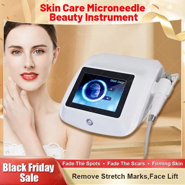 

beauty microneedle roller 2024 new rf fractional micro-needle beauty machine anti-acne skin lifting anti-wrinkle spa equipment