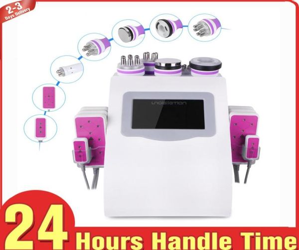 

unoisetion ultrasonic cavitation 6in1 radio frequency body slimming diode lipo laser beauty machine skin tightening facial skin ti4937015