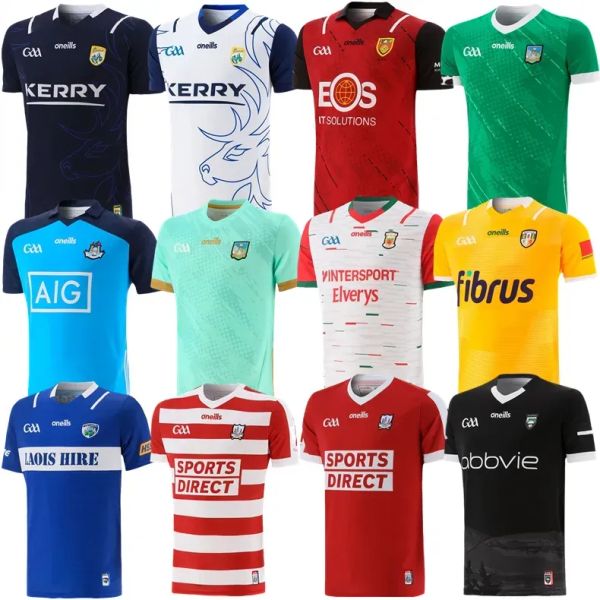 

2023 limerick cork dublin gaa custom jerseys 22 23 down louth antrim wexford wicklow laois mayo hurling derry westmeath home away shirt, Black;yellow