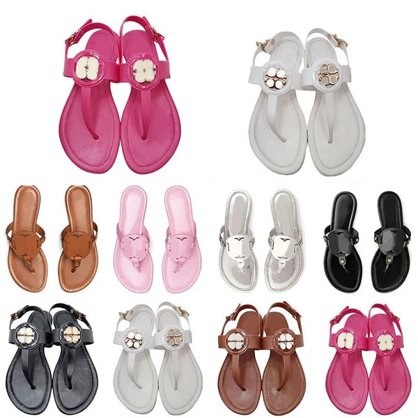 

outdoor miller metallic snake embossed leather sandal for women sliders luxury slippers flip flops slipper designer casual slide size 35-41, Black