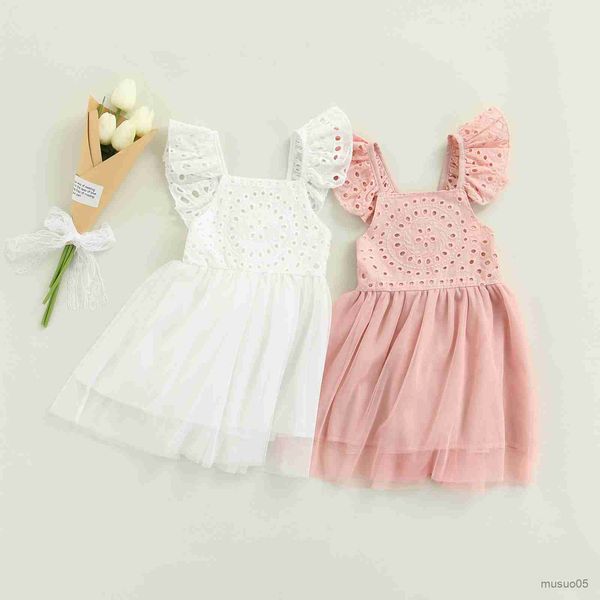 

girl's dresses toddler kid girls dress ruffle sleeveless party birthday dresses for girls clothing costumes, Red;yellow