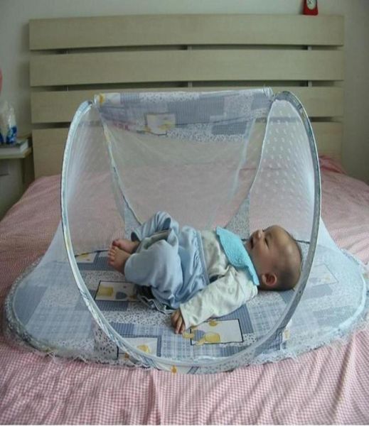 

whole easy carry baby crib netting curtain fold safty mosquito net boat st5905524