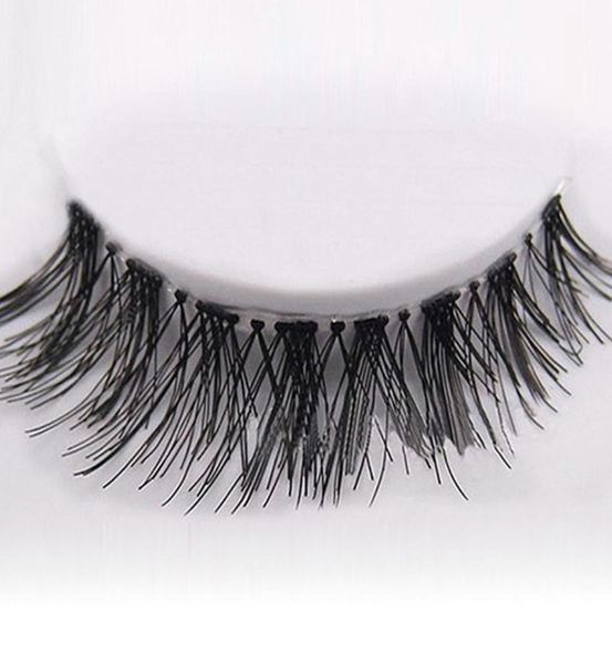 

new 50 pairs lot black natural cross fake false eyelash soft long makeup eye lash extension 6116795