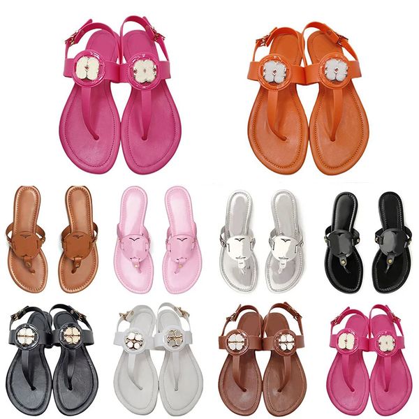 

fashion miller metallic snake embossed leather designer sandal for women sliders luxury slippers flip flops slipper outdoor slide size 35-41, Black