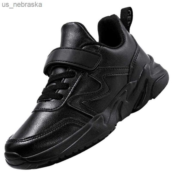 

athletic outdoor leather breathable children's sneakers shoes 2022 autumn new mesh kids baby sport black white toddler girls boys casua