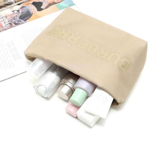 

pure color cosmetic bag portable high capacity storage bag creative bags41212927356966