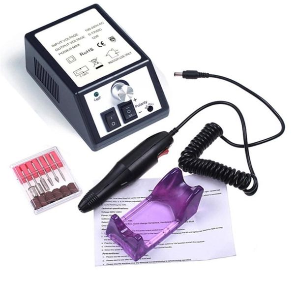 

professional manicure drill machine set electric nail sander gel cuticle remove lathe file polish tool 2202258901758