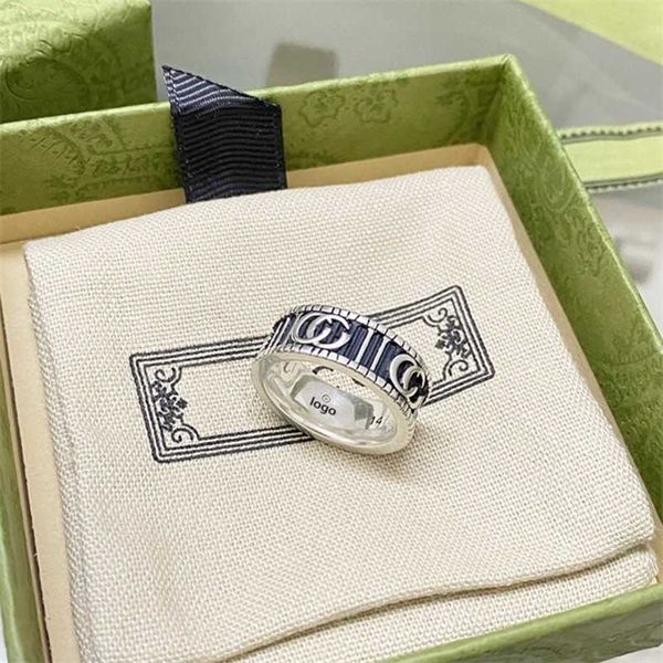 

designer jewelry bracelet necklace ring kmx. 925 pattern couple pair ring, Silver