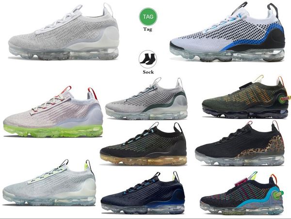 

vapores max 5.0 men running shoes air fly knit aqua oatmeal oreo grey neon volt mist day night particle chilly blue light pastel warriors bo, Black