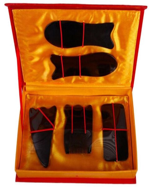 

healthy life portable chinese traditional gua sha acupuncture massage natural tool set guasha 5209871370
