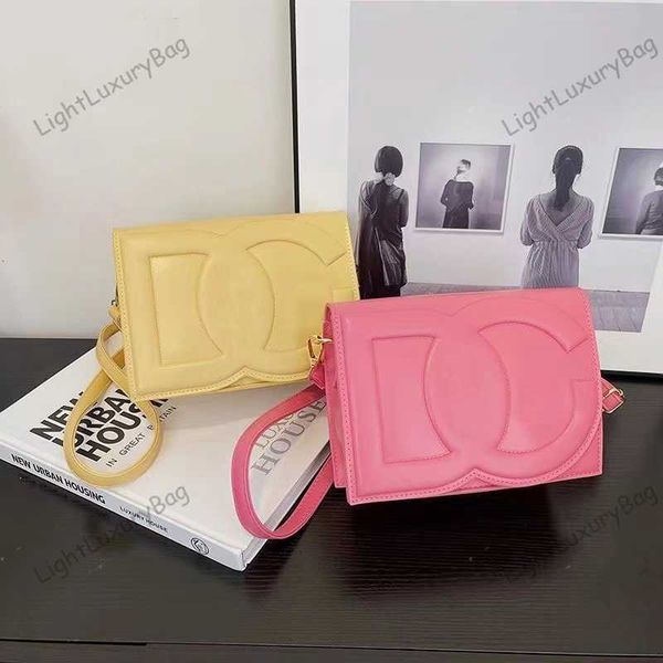 

arrival designer shoulder bag fashion large letter d crossbody bags g leather luxury all-match female evening purse 230530