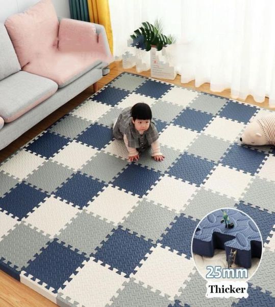 

25cm12cm1cm baby puzzle mat play mat kids interlocking exercise tiles rugs floor tiles toys carpet soft carpet pad eva foam 225017209