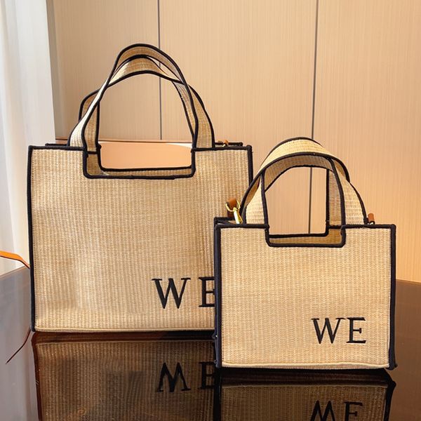 

shopping straw bag vegetable basket women handbags large capacity shoulder tote bags casual vacation travel purse hollow out embroidery summ