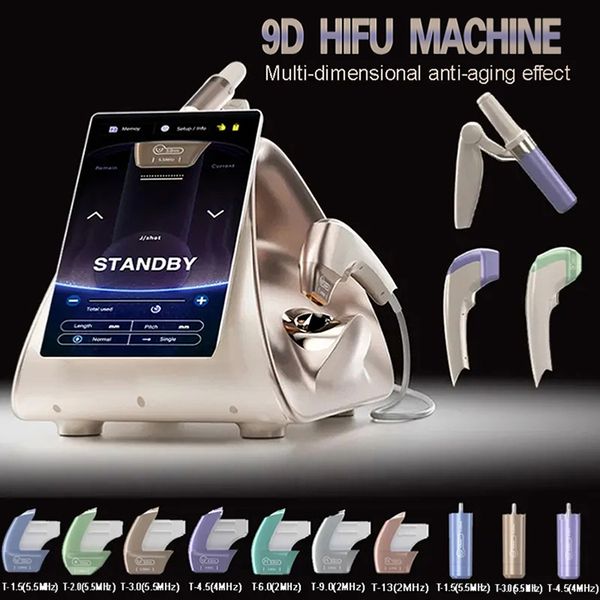 

2023 new design body slimming anti wrinkle hifu skin tightening device salon use desk7d hifu face lift machine