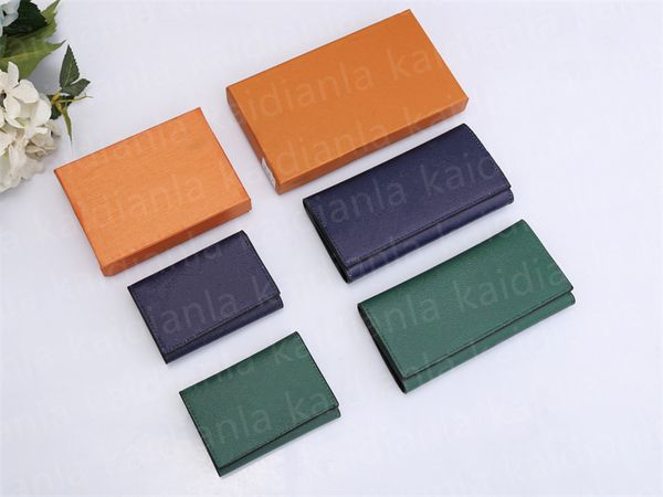 

wallet luxury women coin purse card holder keychain man designer purses key pouch cardholder small wallets travel clutch bags with box, Red;black