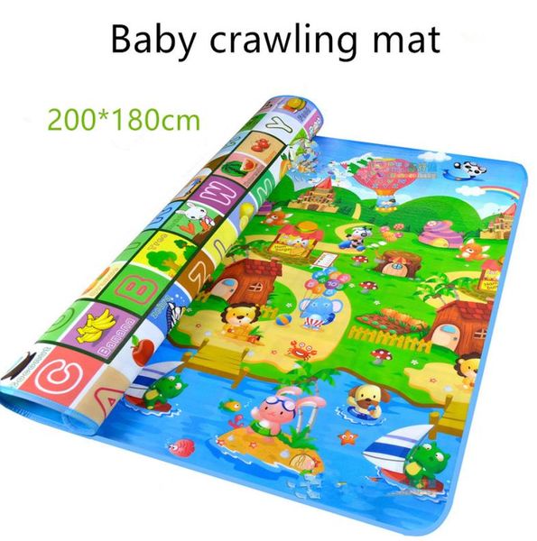 

baby crawling play puzzle mat children educational carpet toy doublesided soft floor game carpet toy developing mats children kid4588138