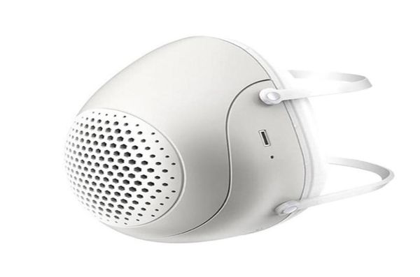 

pm25 dust mask smart electric fan mask antipollution breathable anti smog dustproof outdoor with 4 filters6666795