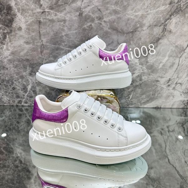 

fashion men quality casual shoes brand leather lace-up sneaker running trainers letters flat printed sneakers, Red;white