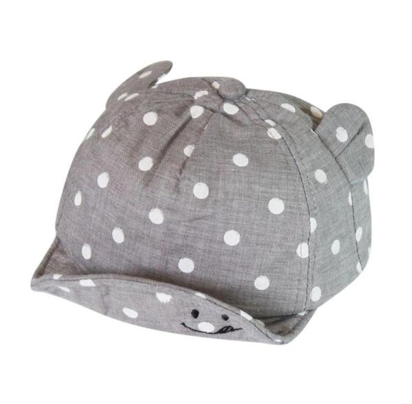 

children sun hats toddler caps cute dot baby cap girl boys sun hat with ear for spring newborn pography props baseball cap 4047703262192, Yellow