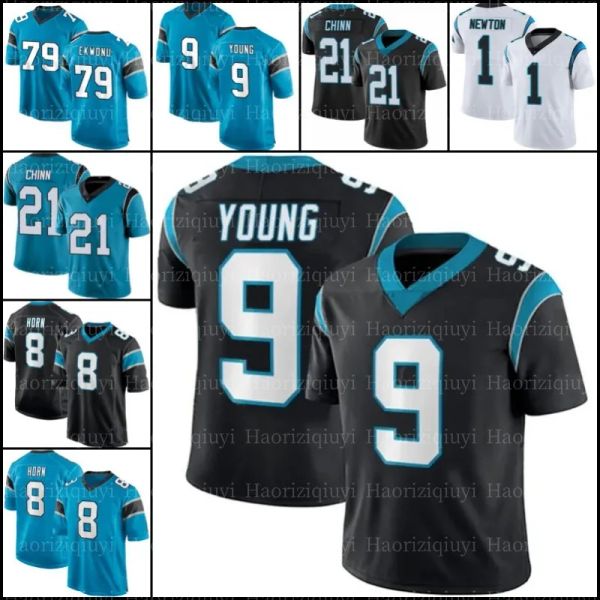 

mens bryce young 9 football jersey jeremy chinn jaycee horncarolina''panthers''miles sanders brian burns panther damiere