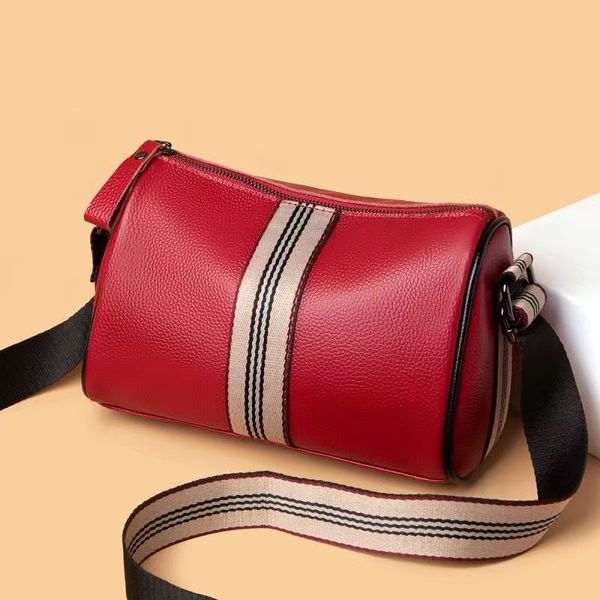 

100% genuine leather women handbag fashion women bags designer ladies messenger bag luxury cowhide shoulder bag