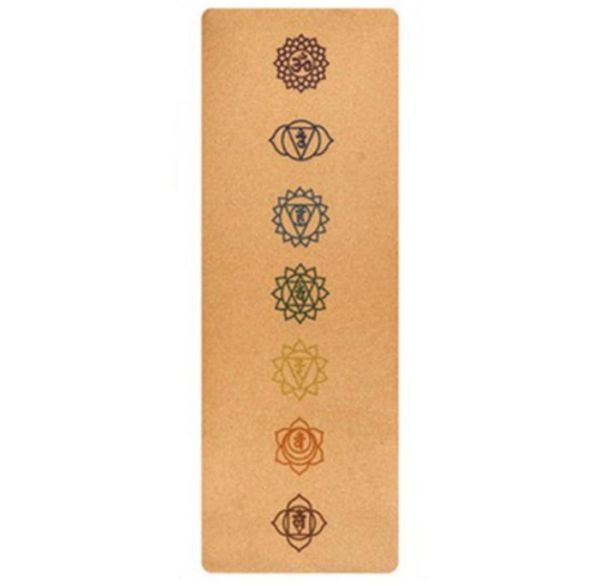 

183x68cm natural cork fitness gym sports mats pilates exercise pads nonslip yoga mats 5mm absorb sweat odorless5712665