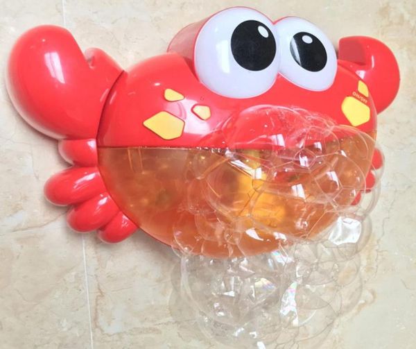 

cute funny crab music bubble maker machine blower toy with songs kids baby bath bubble shower toy5045394