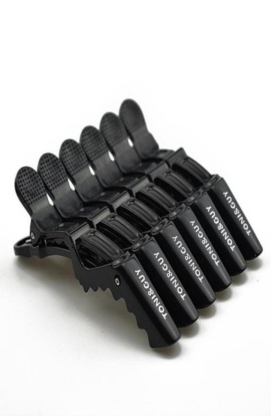 

10set hair clips mouth professional hairdressing beak sectioning clips crocodile hairpins salon hair care styling tools christmas 7097671, Golden;silver