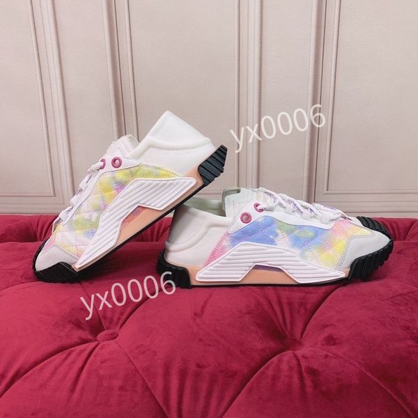 

2023brand womens men fashion quality sneaker casual shoes trainers shoes leather breathable for change outdoor sports sneakers, Black