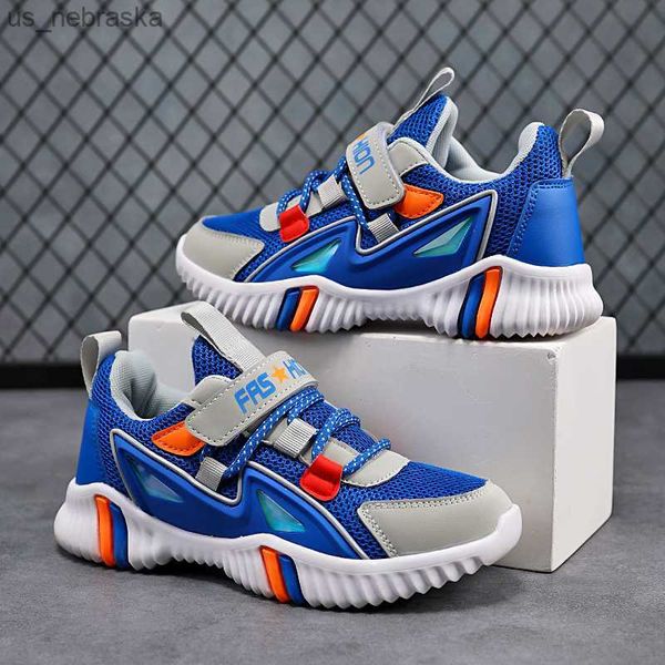 

kids sports shoes summer breathable casual shoes for boys mesh comfortable running sneakers children girls flat shoes l230518, Black