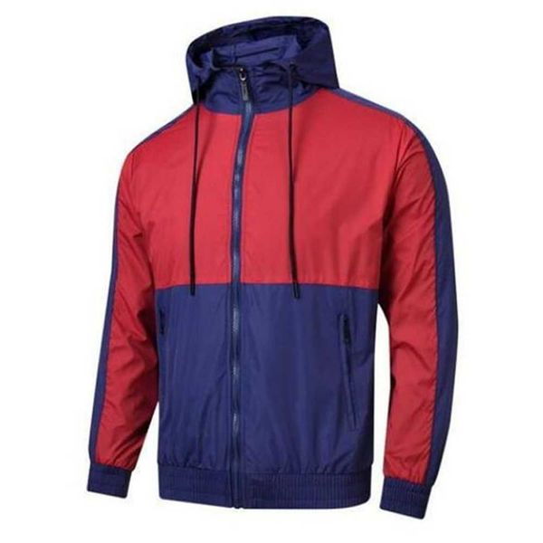 

mens jackets hoodie sport windbreaker running jacket street fashion multiple colour outerwear coats asian size thin y0yd, Black;brown