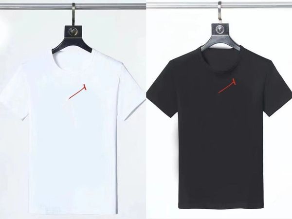 

summer t shirt designer men shirts fashion luxuryt shirts letter print black white cotton breathable loose short sleeve casual women clothes, White;black