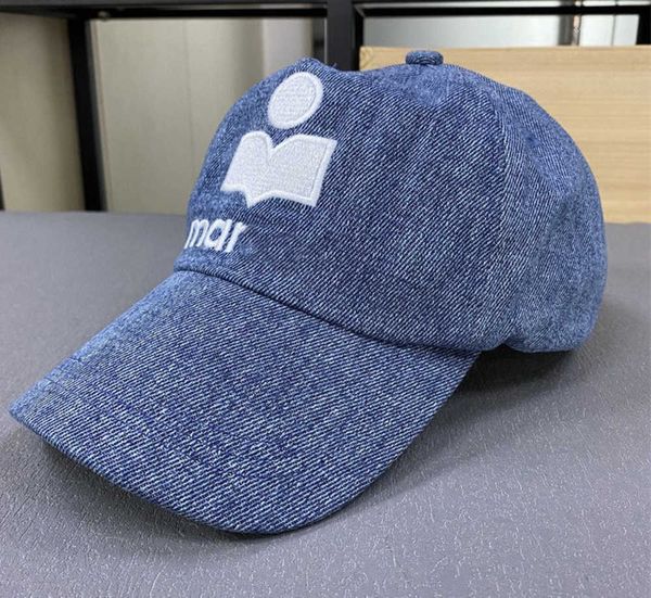 

mens baseball cap designer hat fitted marant beanie hats street casquette adjustable dome with letter embroidered shading fashion hats 7 col, Blue;gray