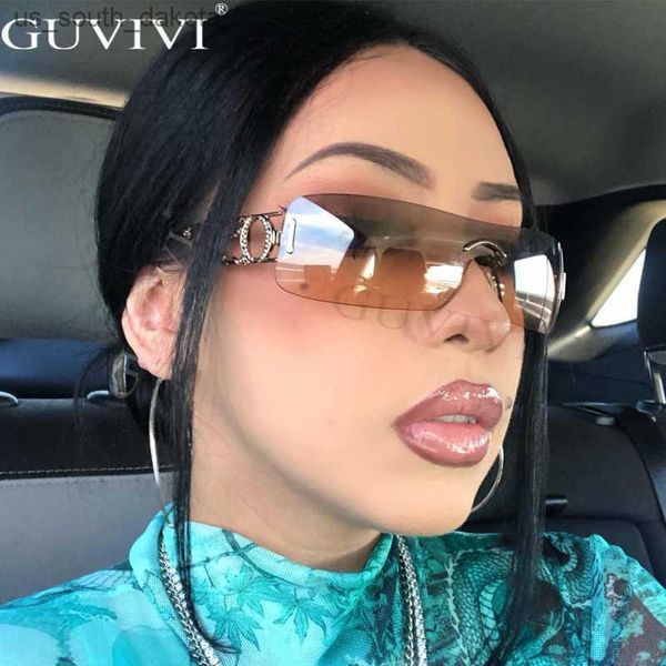 

sunglasses punk one piece sunglasses women 2000's brand designer sun glasses y2k wrap around sunshade eyeglasses eyewear goggles uv400, White;black
