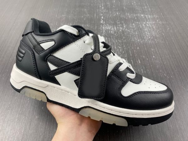 

2023 og ow shoes out of office sneakers mens flats designer man running outdoor sports arrow design womens sneaker platform zapatos de mujer, Red;white