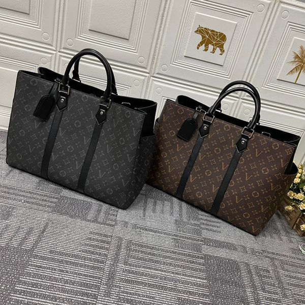 

women's leather handbag vintage handbag large version handbag large capacity shopping bag
