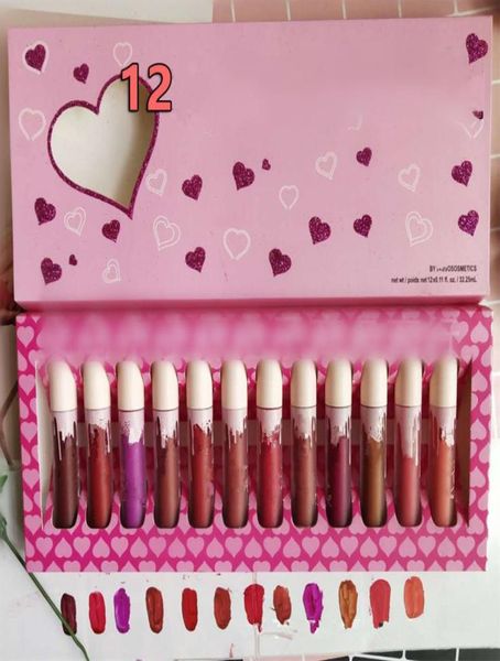 

makeup 12 colors matte liquid lipstick lip gloss set moisturizer waterproof lasting lipgloss make up cosmetics7397038