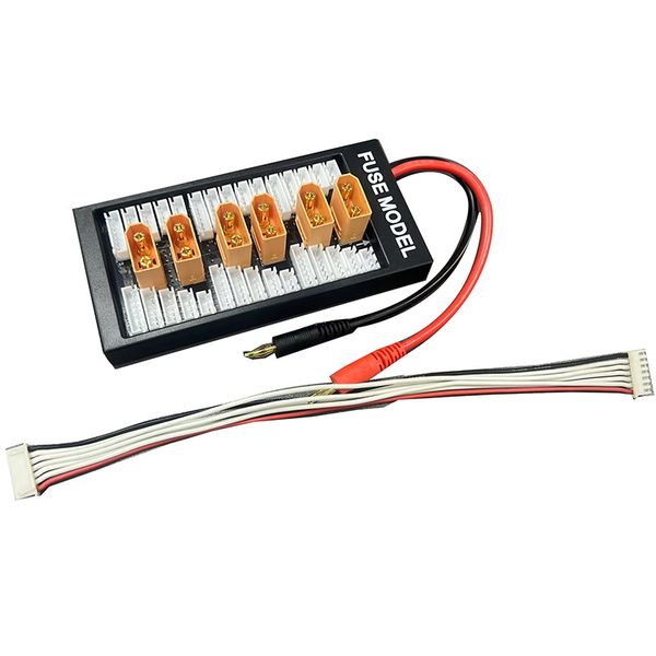 

rc paraboard - xt90 parallel charging board for lipos w/ xt90 connector