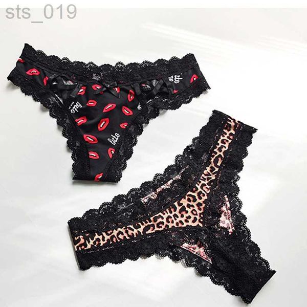 

briefs panties animals printed women's panties underwear lace lingerie thong for female underpants low waisted g string briefs intimate, Red;black