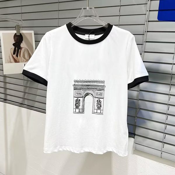 

fashion designer t-shirts for women summer outdoor short sleeve shirts 23235, Black