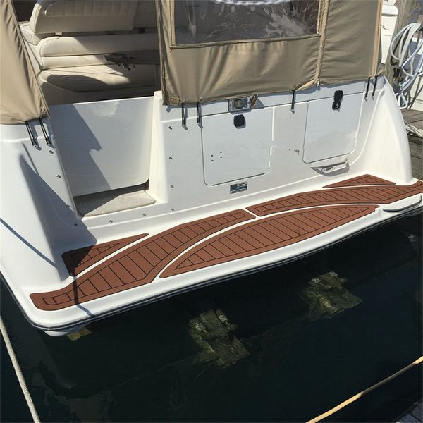 

1999 maxum 3000 scr swim platform cockpit pad boat eva faux foam teak deck floor self backing ahesive seadek gatorstep style floor
