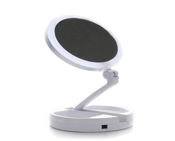 

foldable mirror led makeup mirror vanity compact make up pocket mirrors vanity cosmetic hand mirror 10x magnifying glasses9480055