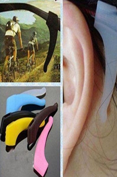 

whole anti slip ear hook eyeglass soft comfortable eyewear accessories silicone griptemple tip holder spectacle eyeglasses gri9942935