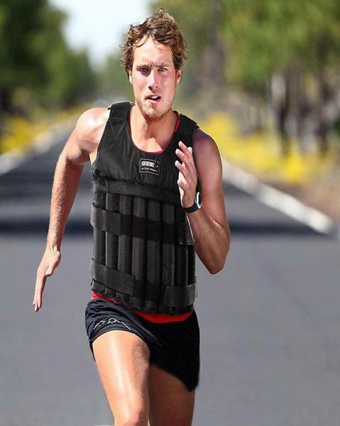 

2050kg loading weighted vest adjustable weight exercise boxing training fitness jacket running equipment vest clothing x404b3655019