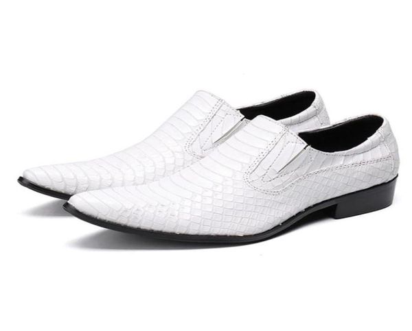 

white genuine leather men dress flats pointed toe formal wedding shoes black red oxford brogues shoes for men mocasines hombre6705355