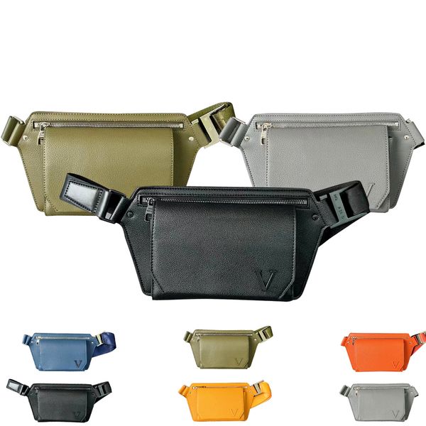 

mens m57081 takeoff sling belt baguette bag womens tote clutch waist chest bag cowhide handbags shoulder waistpacks bags luxury designer fan