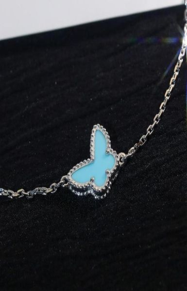 

bracelet turquoise butterfly designer bracelet 925 silver material cnc buckle lovely shape ladies party jewelry luxury87913249244008, Black